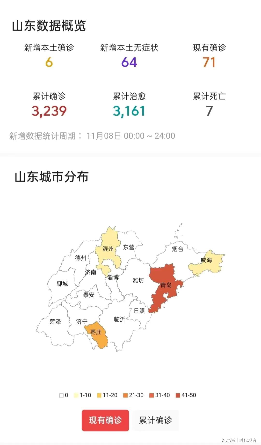 国庆山东疫情最新消息